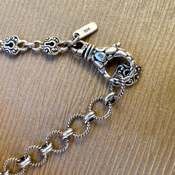 SARDA Sterling Silver Heart Locket Anklet🔒🩶 - Picture 5 of 16